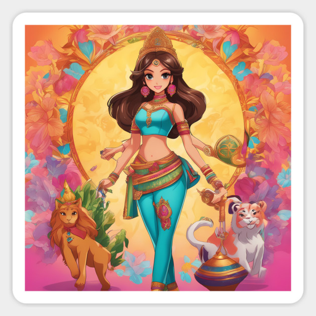 Mahima  Bharat heritage Sticker by animegirlnft