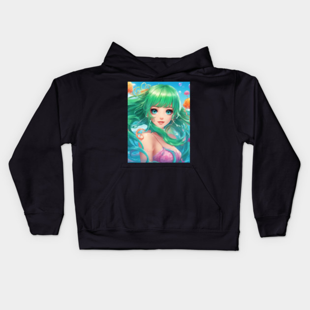 Obsidian Souls Kids Hoodie by animegirlnft