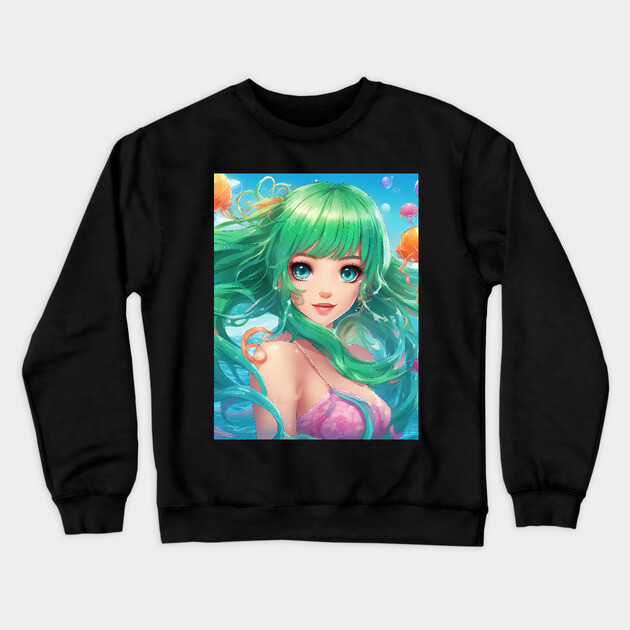 Obsidian Souls Crewneck Sweatshirt by animegirlnft
