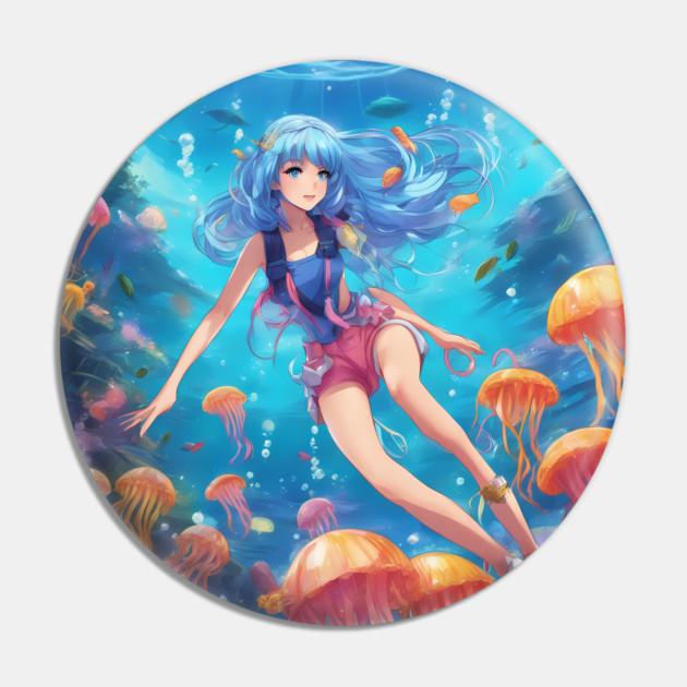 Mystic Adventures Pin by animegirlnft