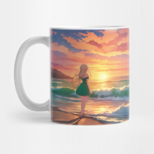 Adventure Sea Sunset Mug