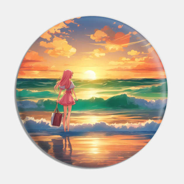 Adventure Paradise Pin by animegirlnft
