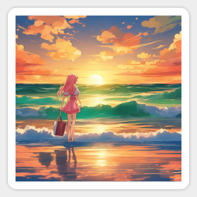 Adventure Paradise Sticker by animegirlnft