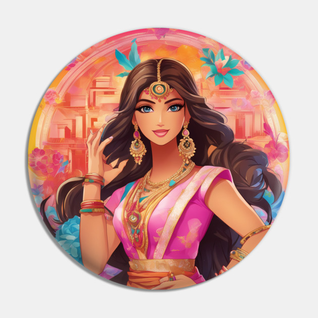 Adventure Bharat Indian Pin by animegirlnft