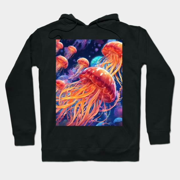 Paradise Waves Hoodie by animegirlnft