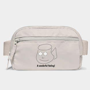 Funny coffee sayings, A wonderful feeling ! Bag