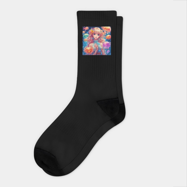 Luxury Deep Sea Socks by animegirlnft