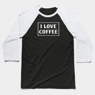 Coffee Baseball T-Shirt