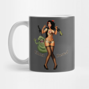 Ghost- "Bust"ed Mug