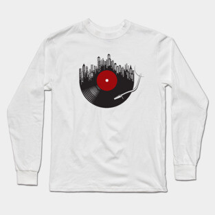 Turntable disc Long Sleeve T-Shirt