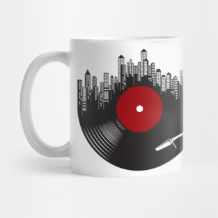 Turntable disc Mug