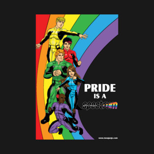 PRIDE is a SPECTRUM T-Shirt
