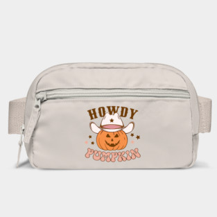Howdy Pumpkin Halloween pumpkin Bag