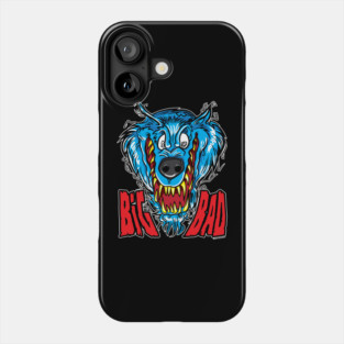 Snarling Wolf, Werewolf or Wolfman Cartoon Phone Case
