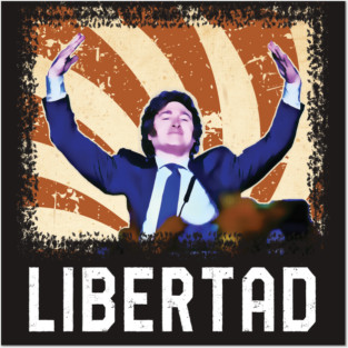 Javier Milei 2023 Posters and Art