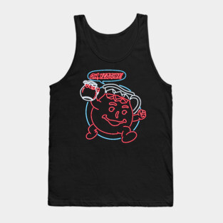 Kool aid man neon Tank Top