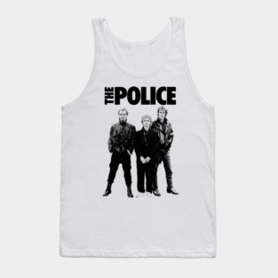 Retro The Police Tank Top