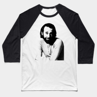 George Carlin Baseball T-Shirt