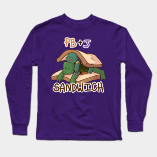 Pb and J sandwich turtle tots Long Sleeve T-Shirt
