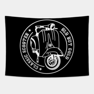 Classic Scooter Tapestry