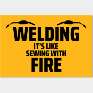 welding Posters and Art
