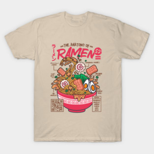 The Anatomy of RAMEN T-Shirt
