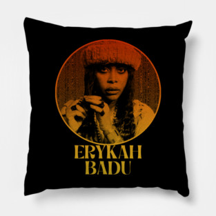 Erykah Badu Retro Color ver Pillow