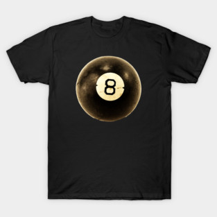 billiard ball 8 T-Shirt