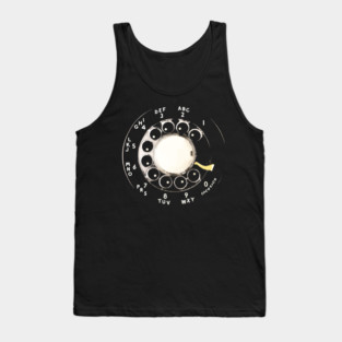 rotary dial telephone Tank Top