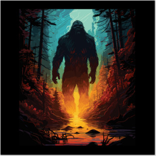 Bigfoot Posters and Art