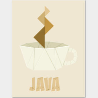 Origami Java Posters and Art