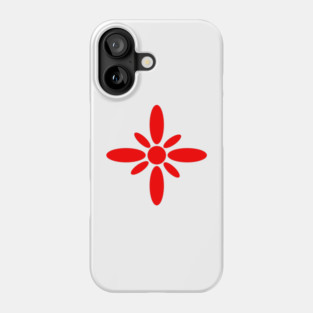 Red flowers Phone Case