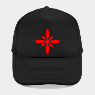 Red flowers Hat