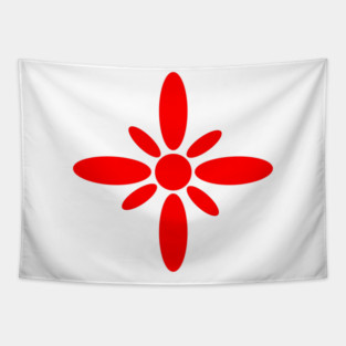 Red flowers Tapestry