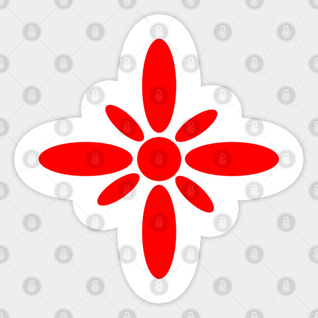 Red flowers Sticker by BlackMeme94