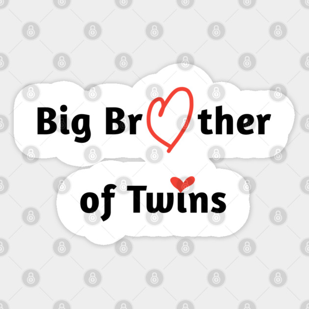 Big Brother of Twins Sticker by BlackMeme94