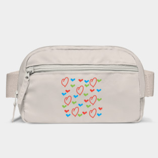 Hearts pattern Bag