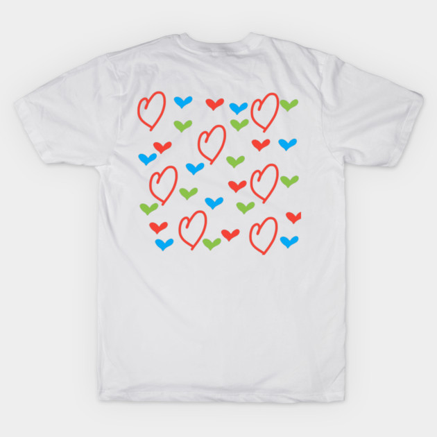 Hearts pattern by BlackMeme94