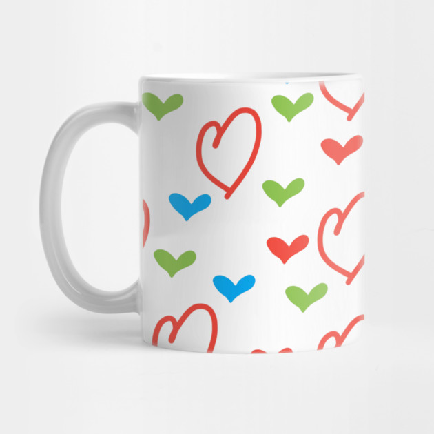 Hearts pattern by BlackMeme94