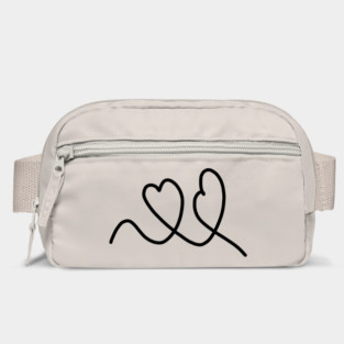 Cute, Hearts Drawing Bag