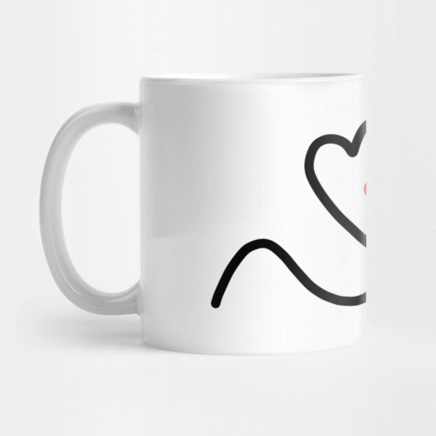 Cute And Funny Hearts With Eyes Drawing by BlackMeme94