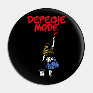 depeche red girl Pin