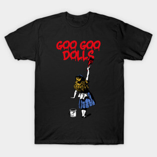 GOO GOO Dolls T-Shirt Black - Musik Band Shirt Mit Magnetic Band Design