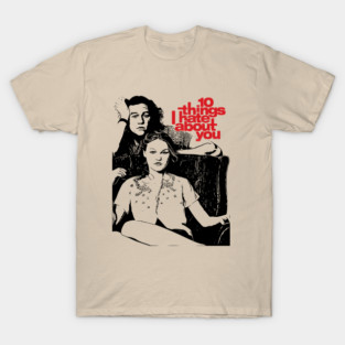 10 Things I Hate About You Fan Art T-Shirt