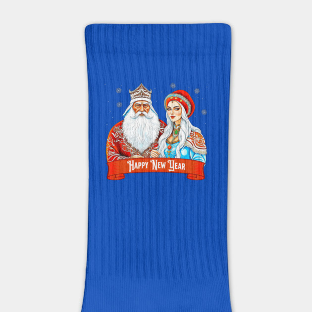 Ded Moroz and Snow Maiden by HolidayBug