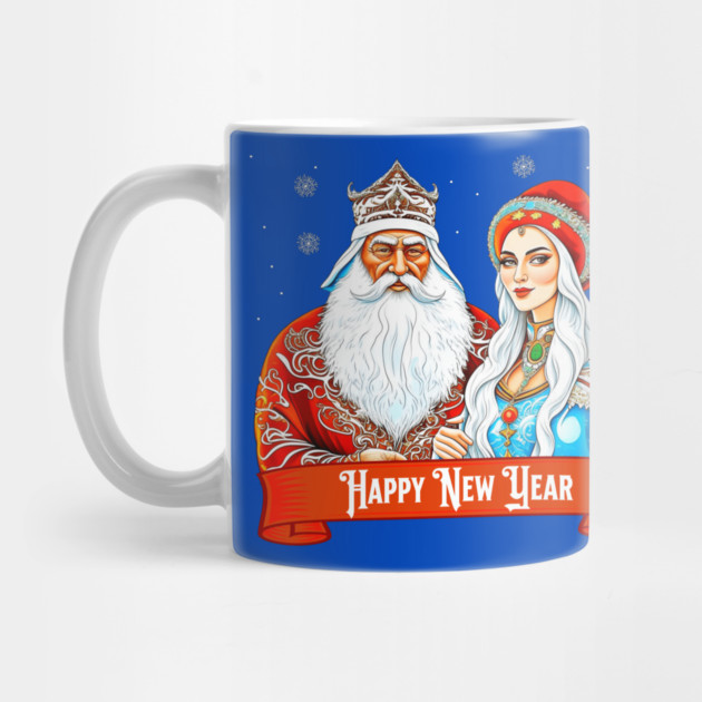 Ded Moroz and Snow Maiden by HolidayBug
