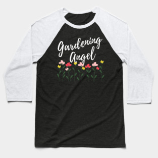 Gardening Angel Baseball T-Shirt