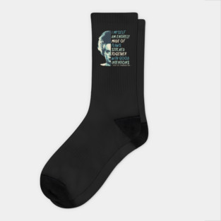 Bride Of Frankenstein Quote Socks