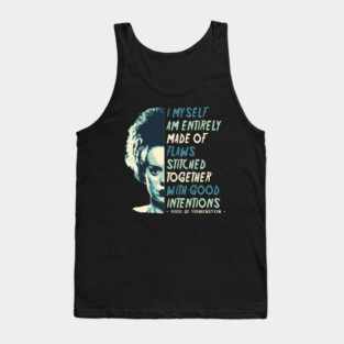Bride Of Frankenstein Quote Tank Top