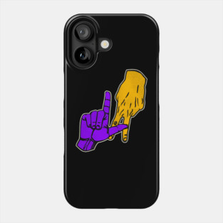 LAKERS Hand Signal Phone Case
